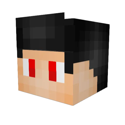 ImPrivilegion_ Minecraft avatar head, 3D render