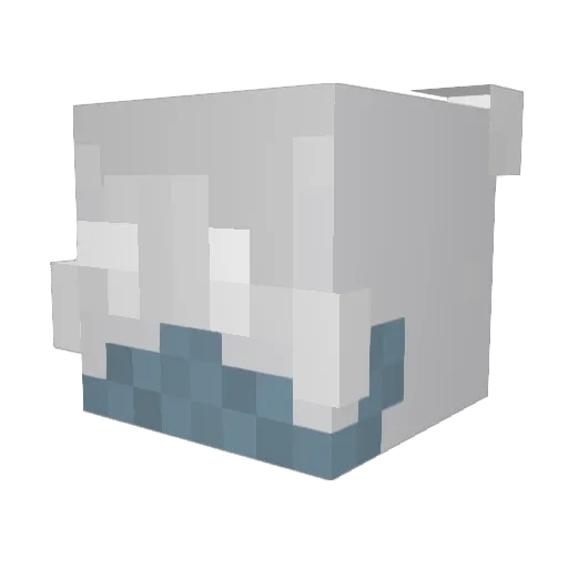 ImProm Minecraft avatar head, 3D render