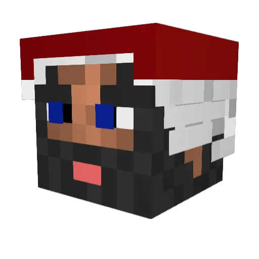 ImPurge Minecraft avatar head, 3D render