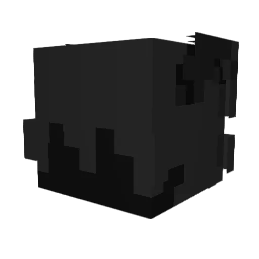 ImQualiiTyy Minecraft avatar head, 3D render
