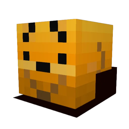 ImRedXD Minecraft avatar head, 3D render