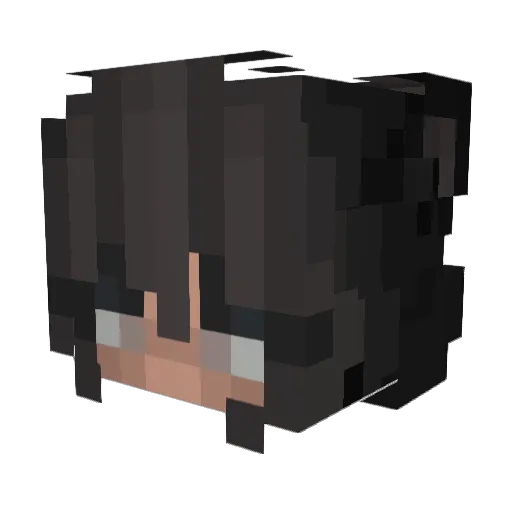 ImRetroFrame Minecraft avatar head, 3D render