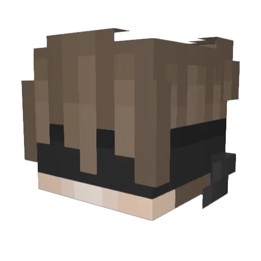 ImRexTY Minecraft avatar head, 3D render