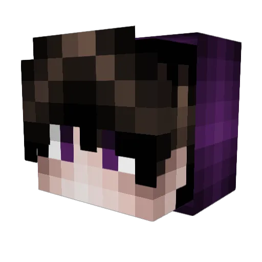 ImRodMaster Minecraft avatar head, 3D render
