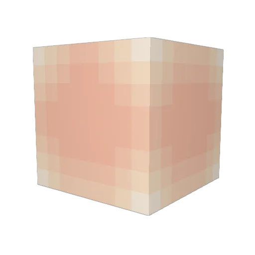 ImScaredOfBlack Minecraft avatar head, 3D render