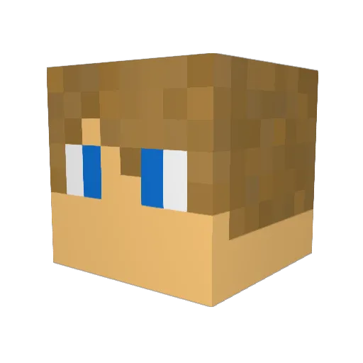 ImSeanHarrison Minecraft avatar head, 3D render
