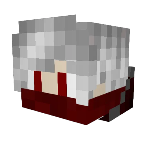 ImShYro Minecraft avatar head, 3D render