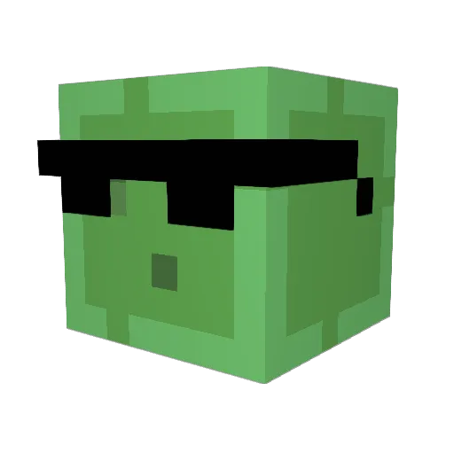 ImSlxce Minecraft avatar head, 3D render
