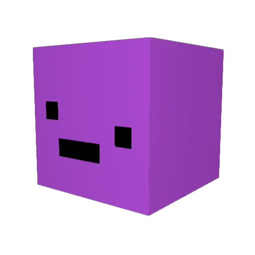 ImSoFuckingFly Minecraft avatar head, 3D render