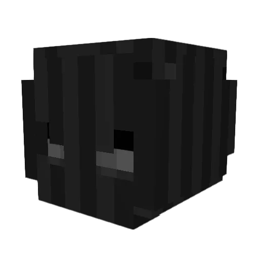 ImSoggy Minecraft avatar head, 3D render