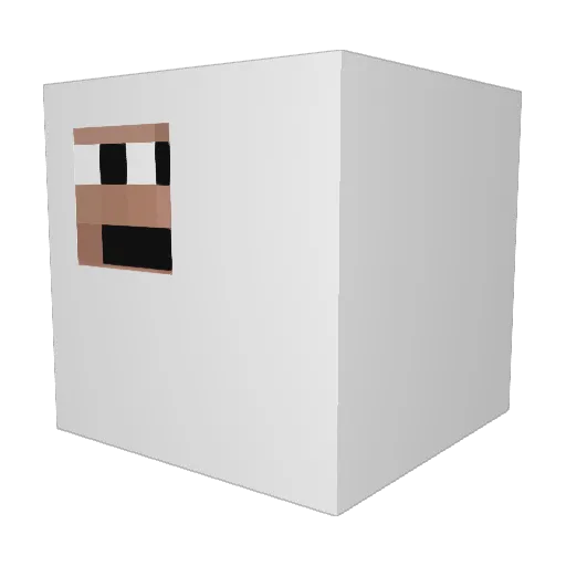 ImSorryYouLost Minecraft avatar head, 3D render