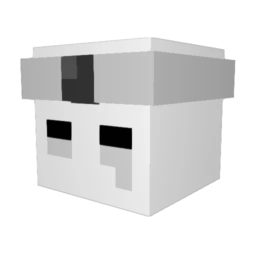 ImSpartanXL Minecraft avatar head, 3D render