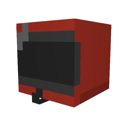 ImSpray200m Minecraft avatar head, 3D render