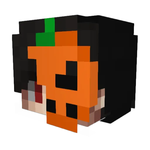 ImStuds Minecraft avatar head, 3D render