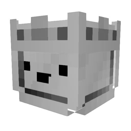 ImSwift Minecraft avatar head, 3D render