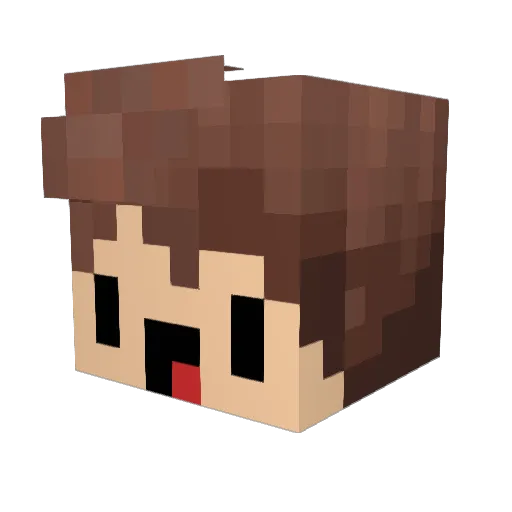 ImSwoopZ Minecraft avatar head, 3D render