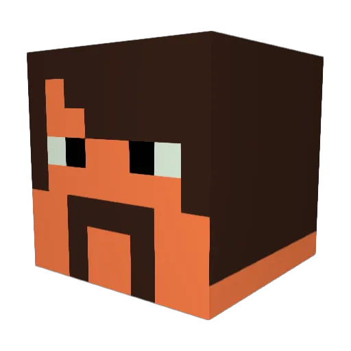 ImTacoBro Minecraft avatar head, 3D render