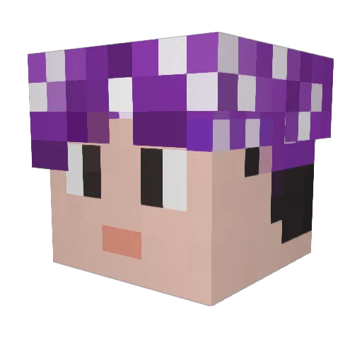 ImTheBeef48 Minecraft avatar head, 3D render