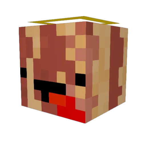 ImTheBoss2002 Minecraft avatar head, 3D render