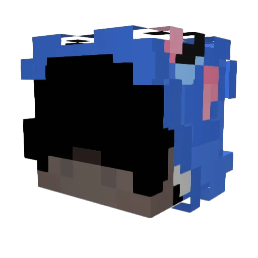 ImTheMax Minecraft avatar head, 3D render