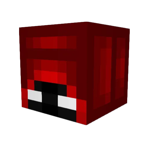ImTheOBeast Minecraft avatar head, 3D render