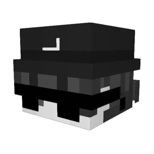 ImTheTHUR Minecraft avatar head, 3D render