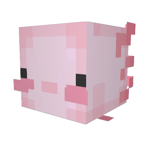 ImThestupid Minecraft avatar head, 3D render