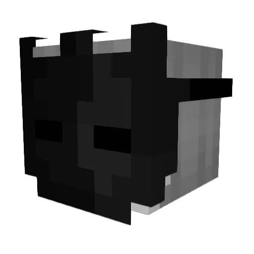 ImTimejon Minecraft avatar head, 3D render