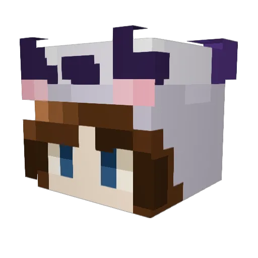 ImTotallyKermit Minecraft avatar head, 3D render