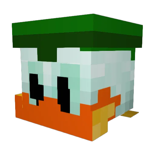 ImUkwildcats Minecraft avatar head, 3D render