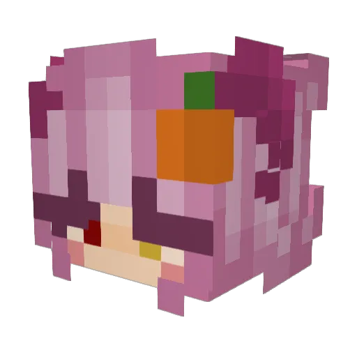 ImUrFavJogin Minecraft avatar head, 3D render