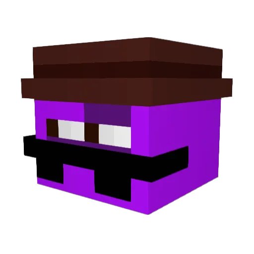 Minecraft-Avatar von ImValentindrap: Kopf als 3D-Render