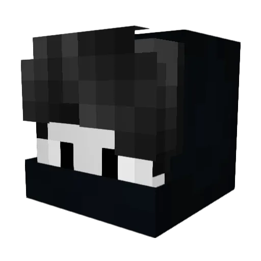 ImVentrix Minecraft avatar head, 3D render
