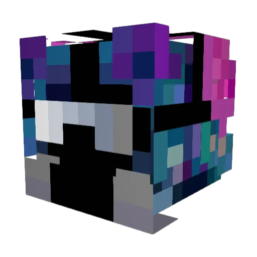 ImWeRoX Minecraft avatar head, 3D render