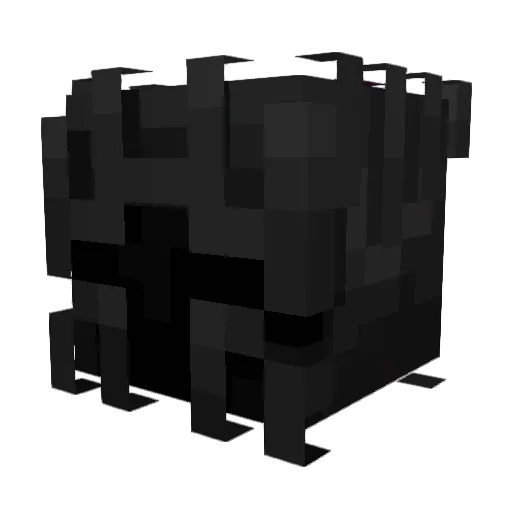 ImYokuro Minecraft avatar head, 3D render