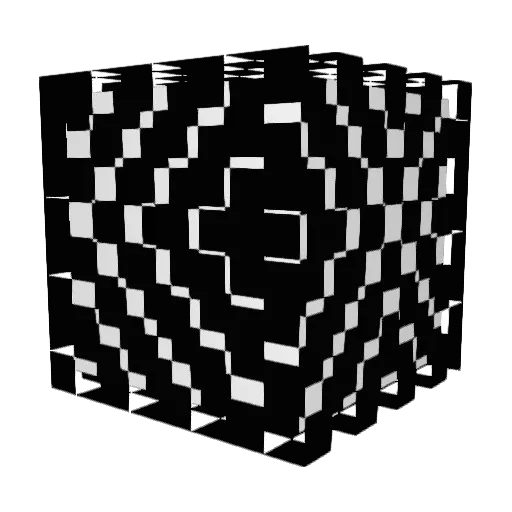 ImZPrey Minecraft avatar head, 3D render