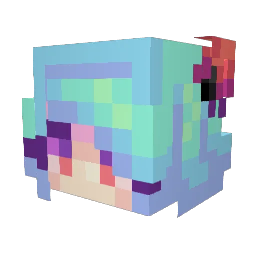 Im_A_Good_Boy Minecraft avatar head, 3D render