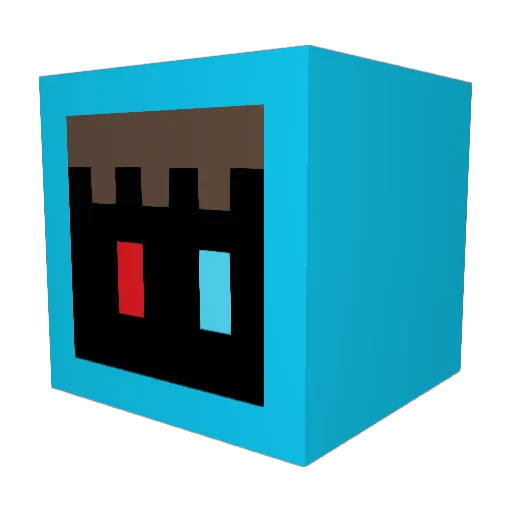 Im_A_Tide_Pod Minecraft avatar head, 3D render