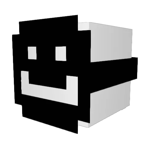 Im_Atharv Minecraft avatar head, 3D render