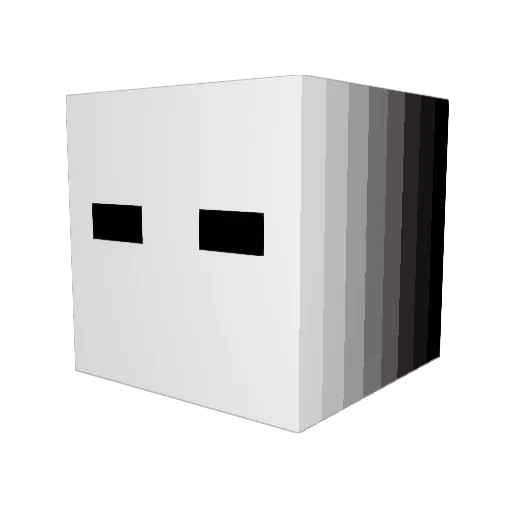 Im_Colten Minecraft avatar head, 3D render