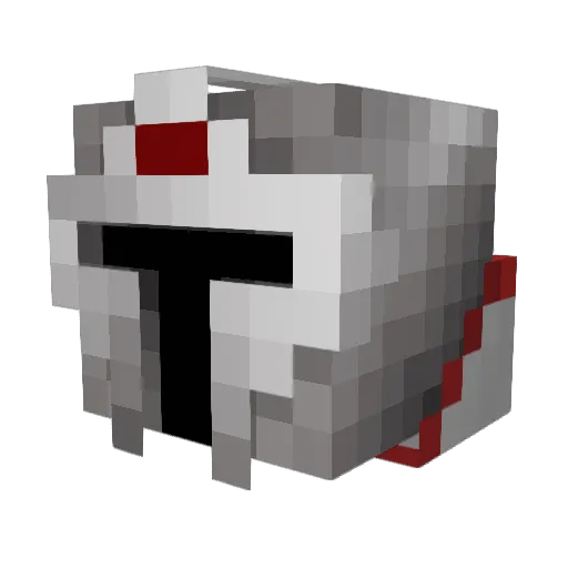 Im_Ender Minecraft avatar head, 3D render