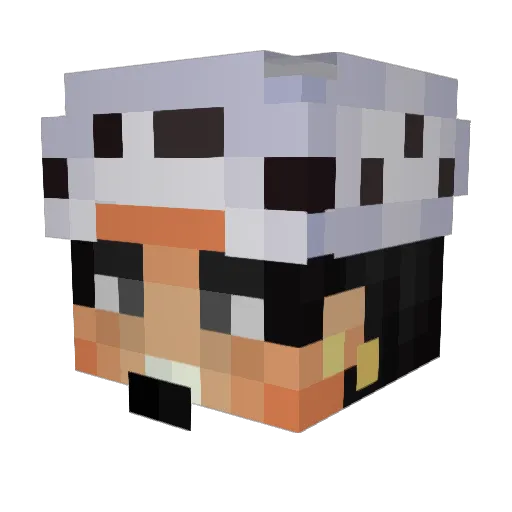 Im_Eric_ Minecraft avatar head, 3D render