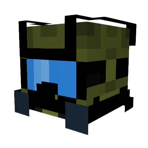 Im_Hear Minecraft avatar head, 3D render