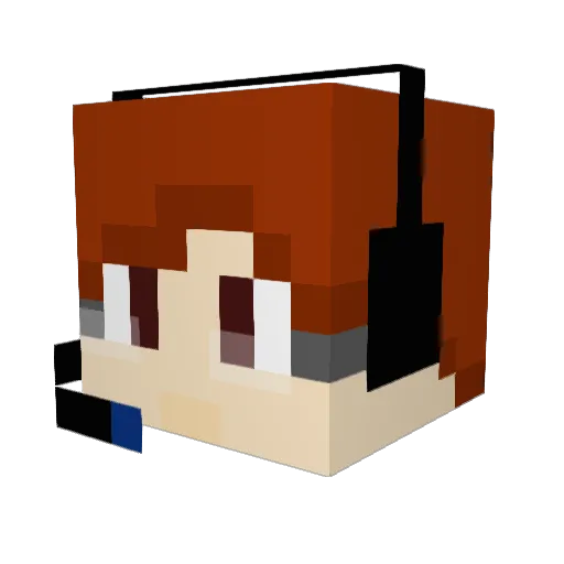 Im_Legendd Minecraft avatar head, 3D render