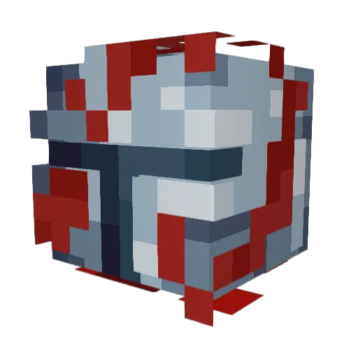 Im_Magnus Minecraft avatar head, 3D render