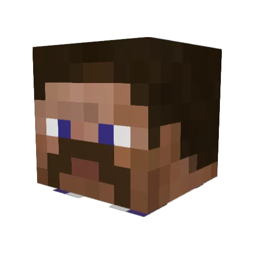 Im_Mixxi Minecraft avatar head, 3D render