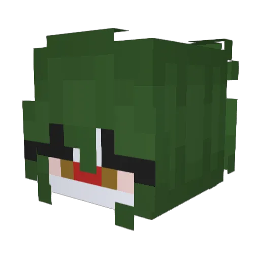 Im_Neim Minecraft avatar head, 3D render