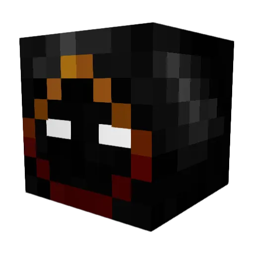 Im_On_One Minecraft avatar head, 3D render