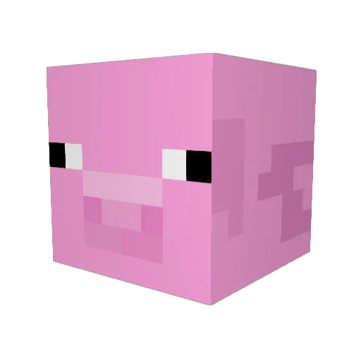 Im_Stuff123 Minecraft avatar head, 3D render
