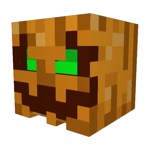 Im_With1742 Minecraft avatar head, 3D render